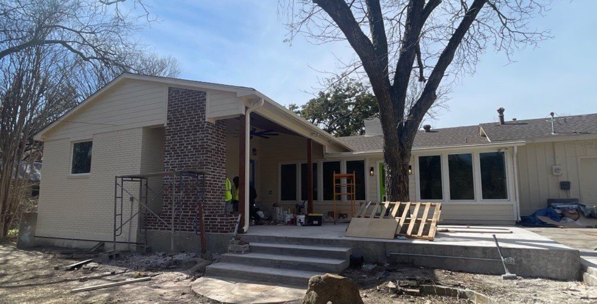 Concrete slab work and foundation